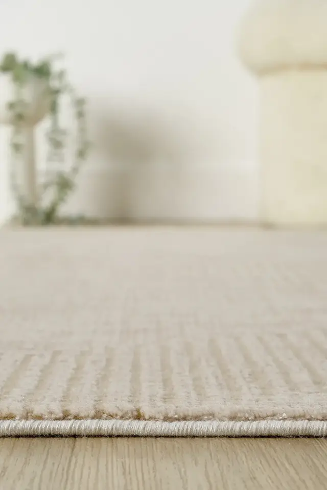 Seyran Halı Diva 0271 Vizon Akrilik Pamuk Taban Modern Halı