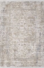 Royal Halı Beyrut QB01B Bej Yumuşak Ipeksi Dokulu Modern Makine Dokuması Halı