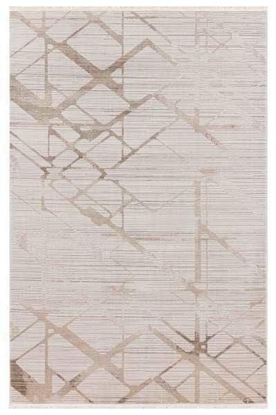 Luxess Halı Roma 1114 Bej Modern Şık Yumuşak Dokulu Yüksek Kaliteli Yolluk