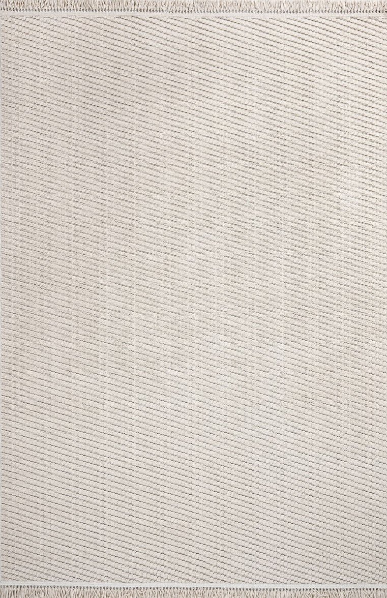 Luxess Halı Dizayn 1063 Bej Polyester Şönil İskandinav Tarz Yüksek Kaliteli Halı