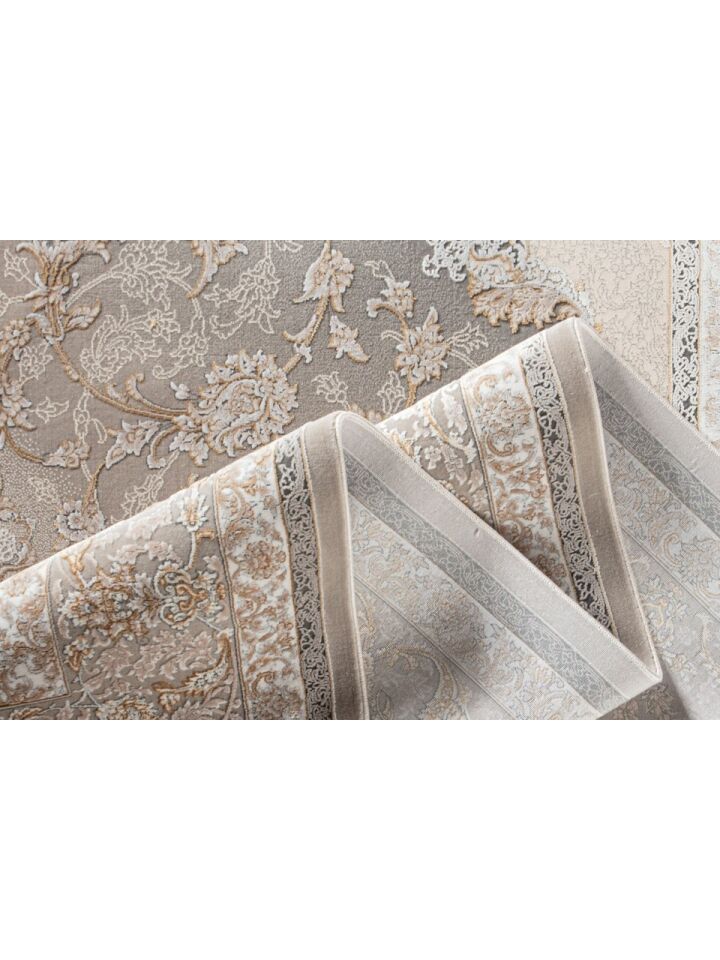 Artemis Halı Palace 5209B Viskon Akrilik Çerçeveli Motifli Klasik Salon Halısı