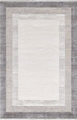 Royal Halı Beyrut QB02B Gri Bej Yumuşak Ipeksi Dokulu Modern Makine Dokuması Halı