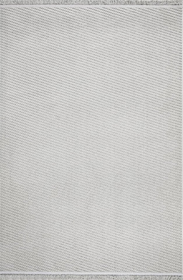 Luxess Halı Dizayn 1063 Gri Polyester Şönil İskandinav Tarz Yüksek Kaliteli Halı