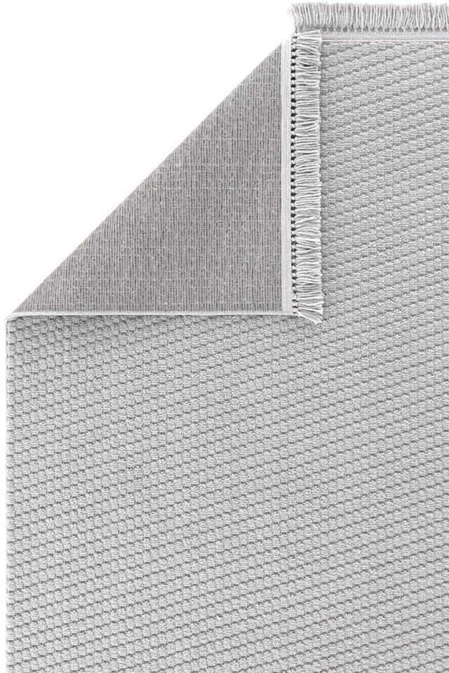 Luxess Halı Dizayn 1063 Gri Polyester Şönil İskandinav Tarz Yüksek Kaliteli Halı
