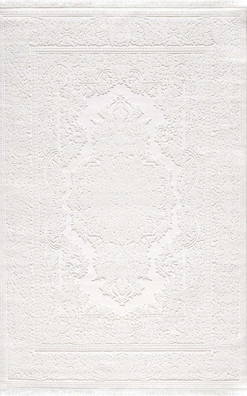 Artemis Halı Vanessa 6150G Krem Akrilik Polyester Çerçeveli Modern Halı