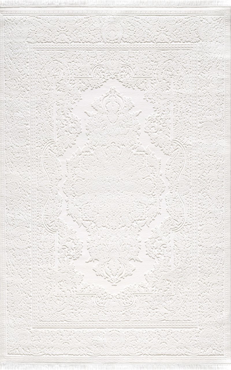 Artemis Halı Vanessa 6150G Krem Akrilik Polyester Çerçeveli Modern Halı