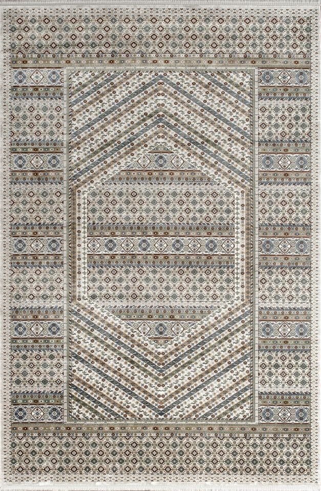 Pierre Cardin Halı Galenda JH01A Krem Multi Viskon Akrilik Yumuşak Dokulu Klasik Etnik Halı