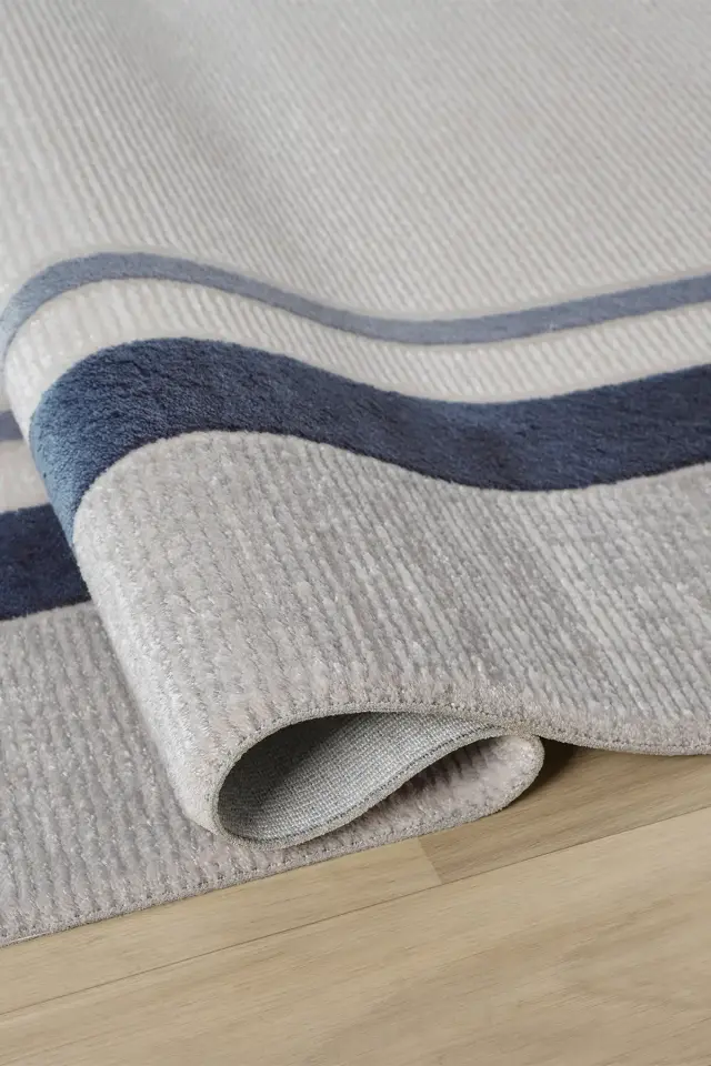 Seyran Halı Zen 7001 Mavi Yolluk