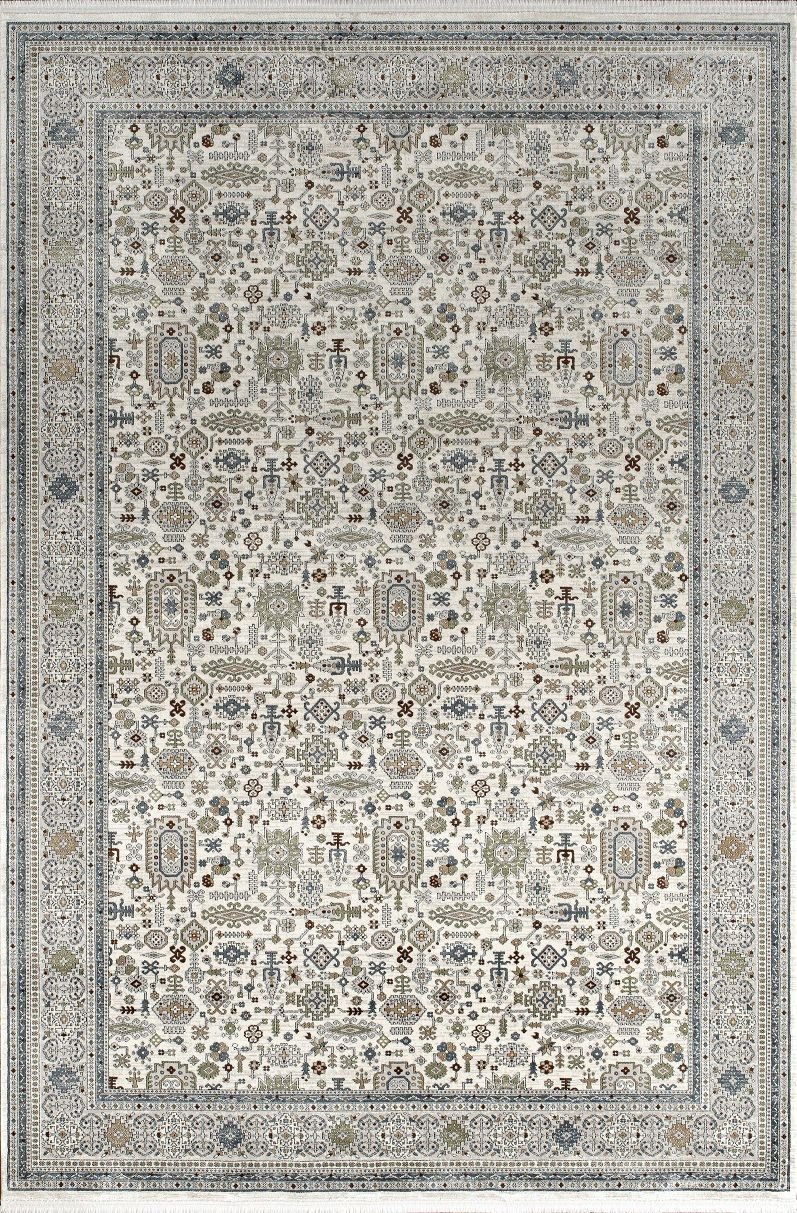 Pierre Cardin Halı Galenda JH02A Multi Viskon Akrilik Yumuşak Dokulu Klasik Etnik Halı