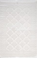 Artemis Halı Vanessa 6151C Gri Akrilik Polyester Çerçeveli Modern Halı