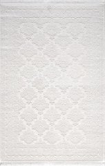 Artemis Halı Vanessa 6151C Gri Akrilik Polyester Çerçeveli Modern Halı