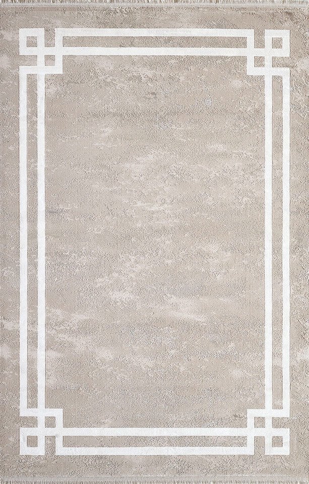 Pierre Cardin Halı Monet MT18K Bej Modern Desenli Şık Makine Dokuması Halı