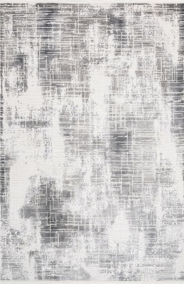 Luxess Halı Valeria 1071 Gri Akrilik Yüksek Kaliteli Modern Şık Halı