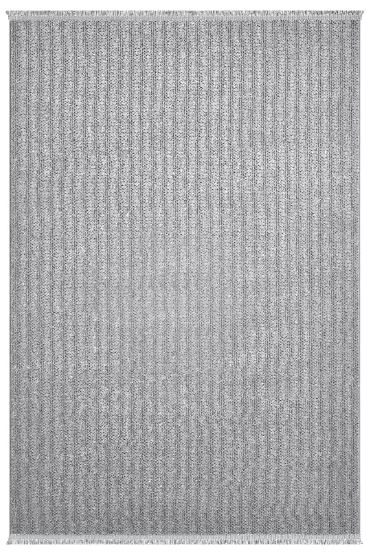 Seyran Halı Mono 889 Gri Yumuşak Dokulu Modern Şık Yolluk