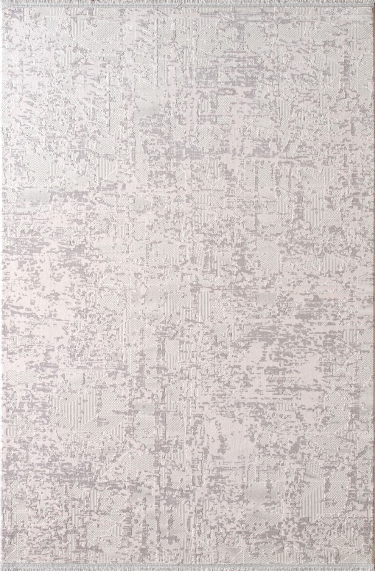 Artemis Halı Emma 09766C Krem Gri Viskon Akrilik Modern Oturma Odası ve Salon Halısı