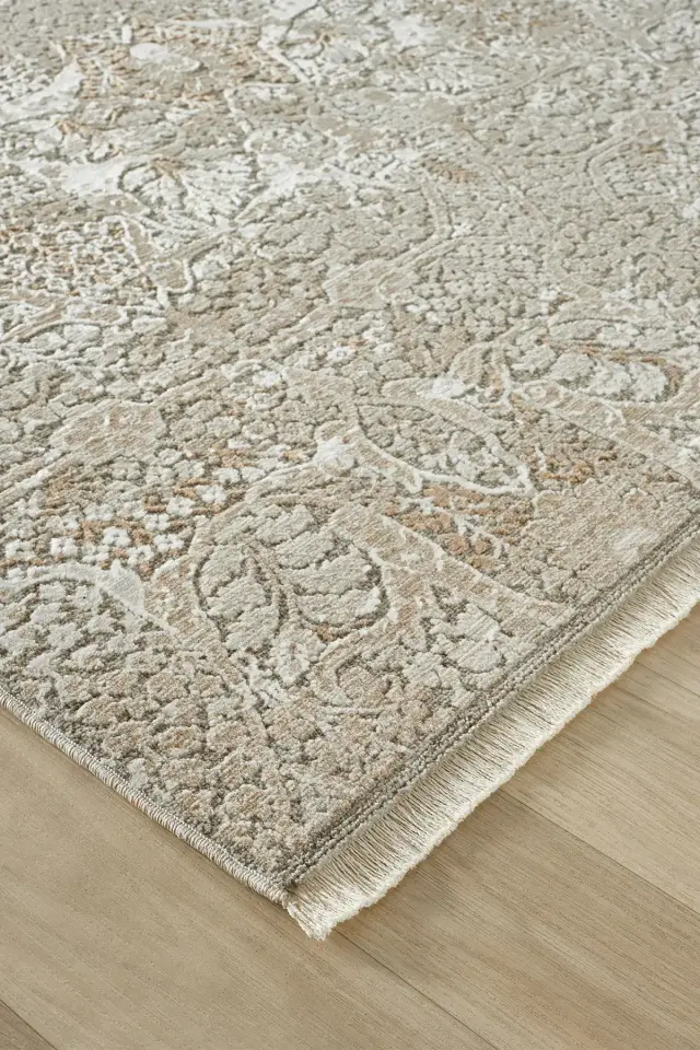 Seyran Halı Nuda 1302 Gri Yüksek Kaliteli Yumuşak Dokulu Modern Şık Halı