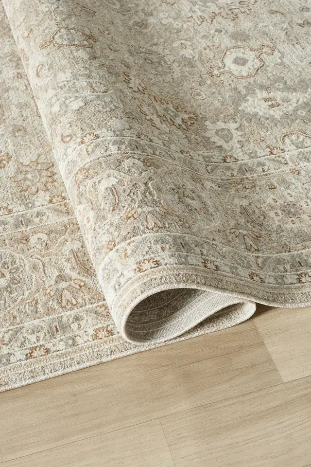 Seyran Halı Nuda 1303 Gri Yüksek Kaliteli Yumuşak Dokulu Modern Şık Halı