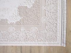 Artemis Halı Vanessa 6152B Bej Krem Akrilik Polyester Çerçeveli Modern Halı