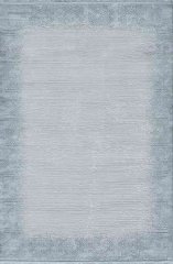 Artemis Halı Mina 9107B Krem Gri Akrilik Viskon Çerçeveli Şık Oturma Odası ve Salon Halısı