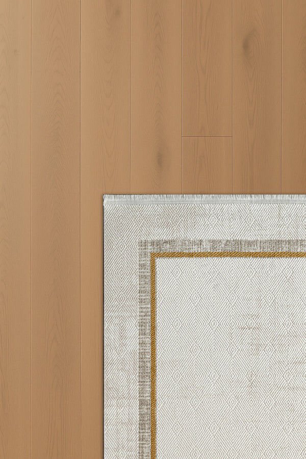 Atlas Halı Çınar CY02A Bej Kahve Akrilik Modern Desenli Makine Halısı