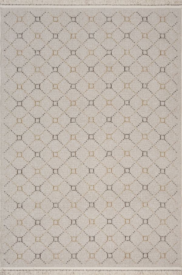 Sanat Halı Lora Plus Serisi 3925 Yumuşak Dokulu İskandinav Hav Toz Vermeyen Halı