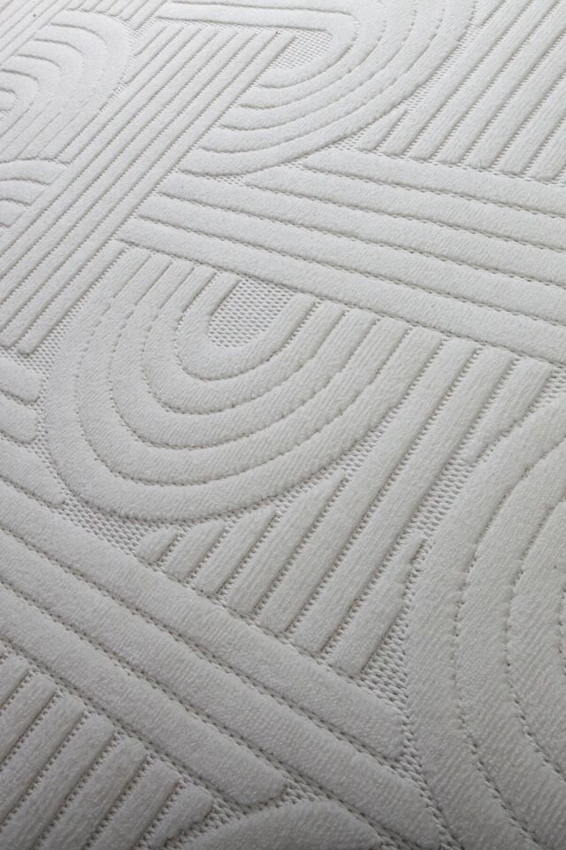 Luxess Halı Dizayn 1090 Krem Polyester Şönil İskandinav Tarz Yüksek Kaliteli Halı