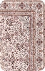 eHalıcım İstanbul İS38813A Beyaz Klasik Özel Tezgah Salon Halısı