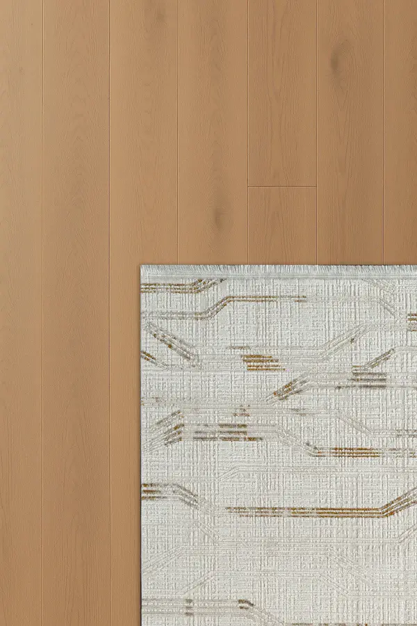 Atlas Halı Çınar CY04A Bej Krem Akrilik Modern Desenli Makine Halısı