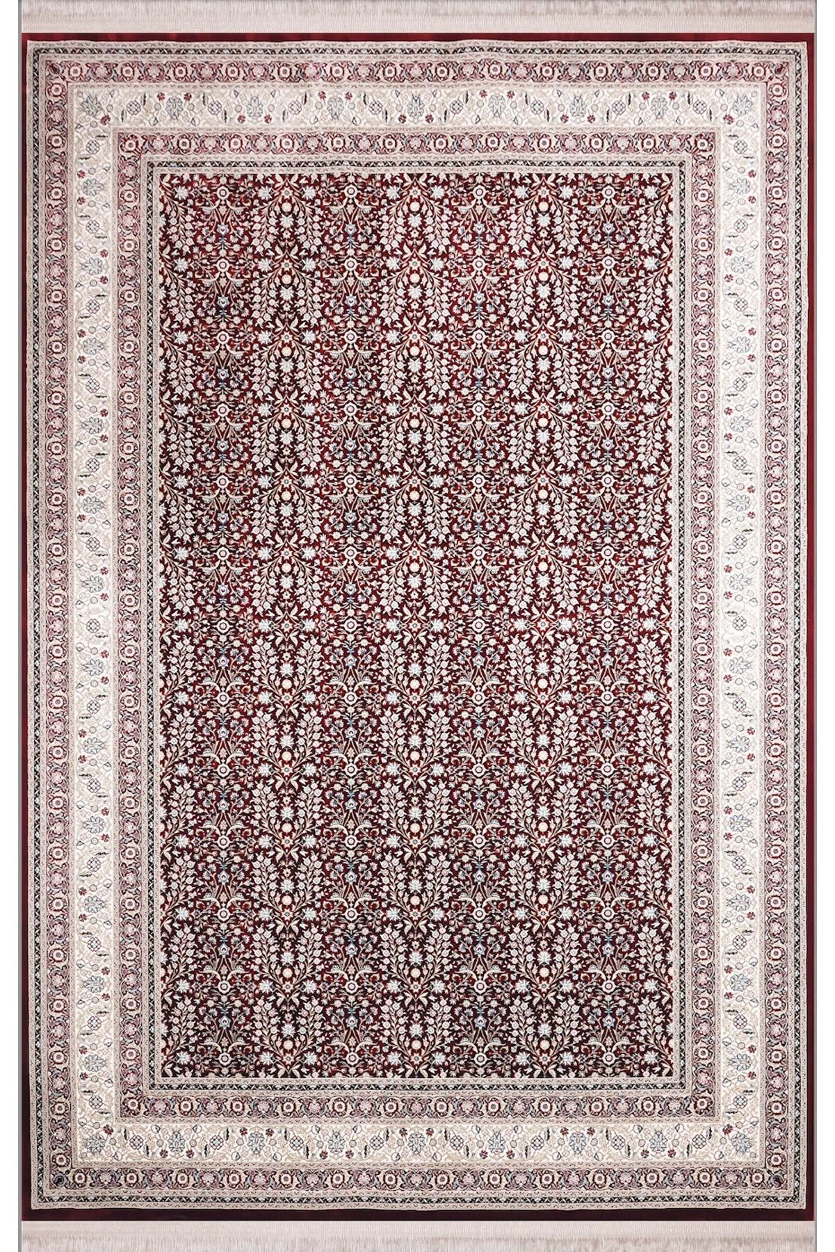 eHalıcım İstanbul İS38824A Kırmızı Klasik Özel Tezgah Salon Halısı