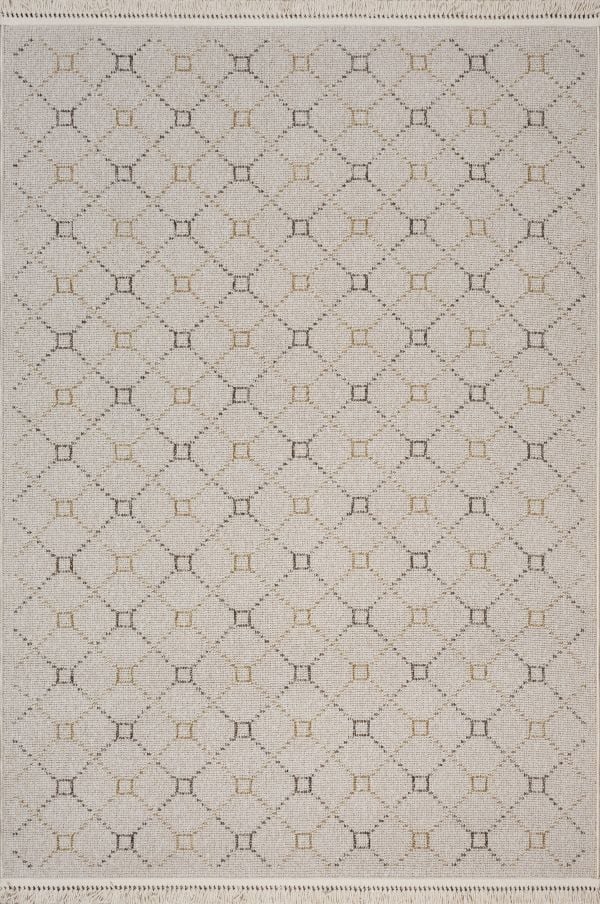 Sanat Halı Lora Plus Serisi 3926 Yumuşak Dokulu İskandinav Hav Toz Vermeyen Halı