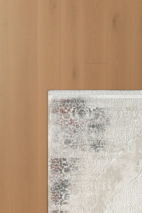 Atlas Halı Çınar CY05A Antrasit Gri Akrilik Modern Desenli Makine Halısı