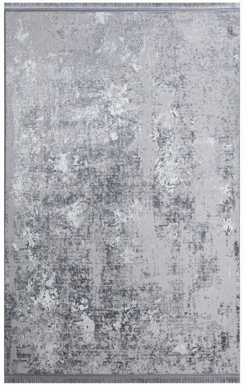 Louis Casa Valor 3416 Antrasit Modern Saçaklı Kilim