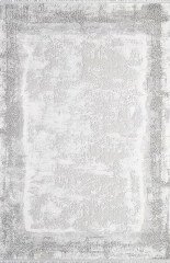 Pierre Cardin Halı Monet MT40A Gri Beyaz Modern Desenli Şık Makine Dokuması Halı