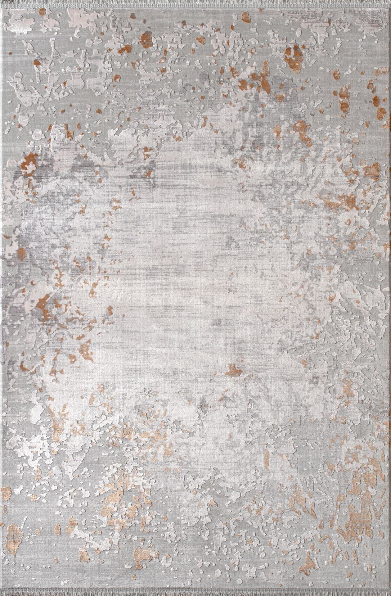 Artemis Halı Emma 09770C Gri Gold Viskon Akrilik Modern Oturma Odası ve Salon Halısı