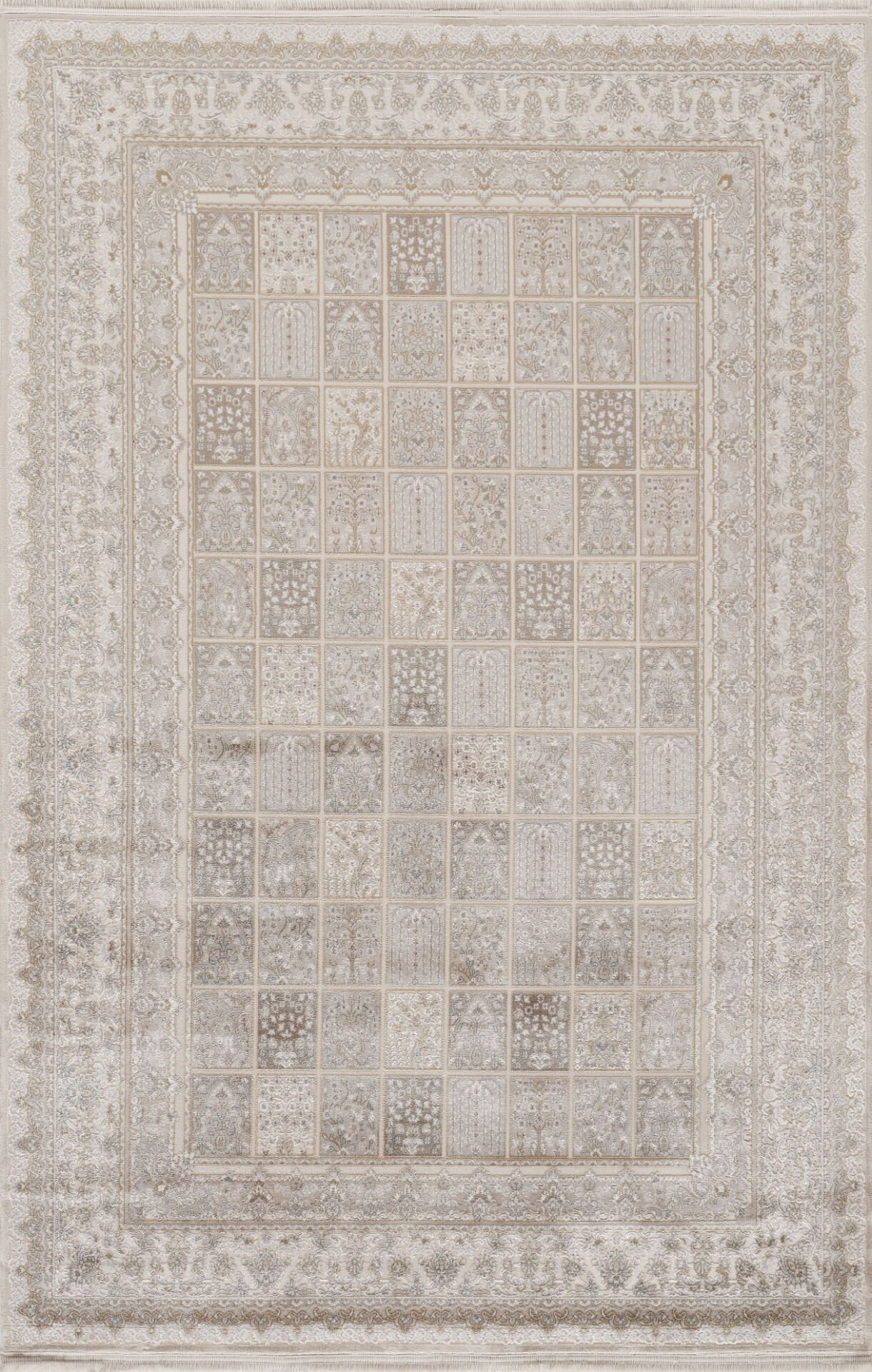 Atlas Halı Hisar HZ09A Modern Şık Yumuşak Dokulu Yüksek Kaliteli Oturma Odası ve Salon Halısı