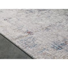 Gümüşsuyu Halı İpekzade100 11385 Kırmızı Doğal İplik Premium Şık Modern Çerçeveli Halı