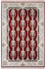 eHalıcım İstanbul İS38830A Kırmızı Klasik Özel Tezgah Salon Halısı