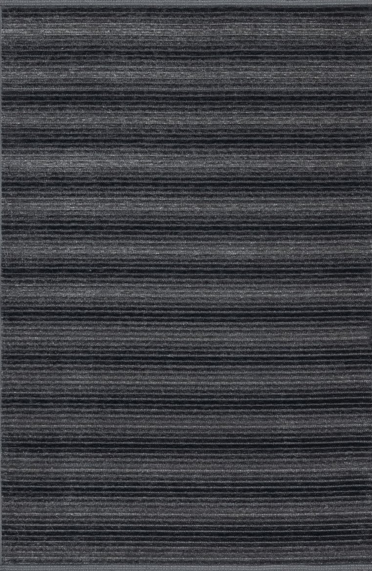 Luxess Halı Cool 402 Antrasit Pamuk Şönil Polyester Modern Yumuşak Dokulu Kilim