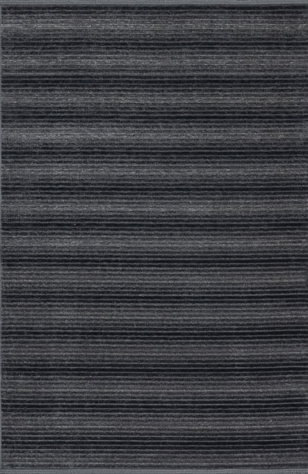 Luxess Halı Cool 402 Antrasit Pamuk Şönil Polyester Modern Yumuşak Dokulu Kilim