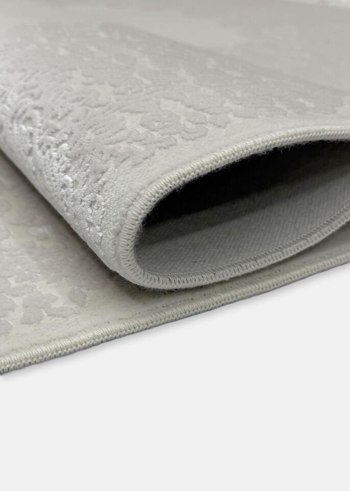 Pierre Cardin Halı Voila ZQ00A Gri Beyaz Modern ve Geleneksel Desenli Yüksek Kaliteli Halı