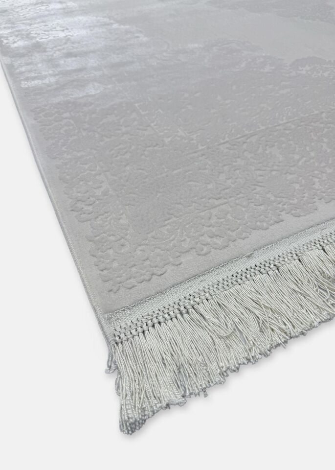 Pierre Cardin Halı Voila ZQ00A Gri Beyaz Modern ve Geleneksel Desenli Yüksek Kaliteli Halı