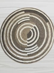 eHalıcım Ganj GN0674S Siyah Kolay Temizlenen Hav Toz Vermez Etnik Halı