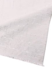 eHalıcım Lizbon LZ3001B Beyaz Hav Toz Vermeyen Kolay Temizlene Yumuşak Dokulu Halı