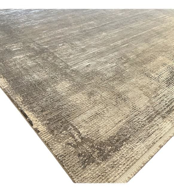 Elexus Halı Valesco 3939 Gri Akrilik Viskon Yüksek Kaliteli ve Şık Modern Salon Halısı