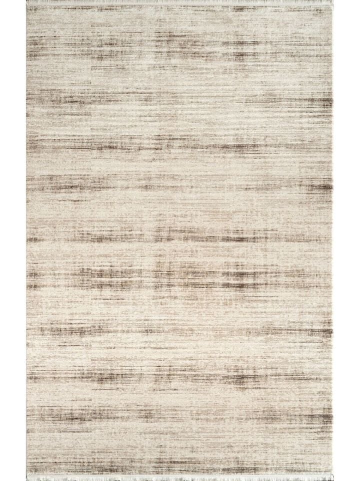 Atlas Halı Estefan EU05A Krem Bej Akrilik Premium Modern Salon ve Oturma Odası Halısı