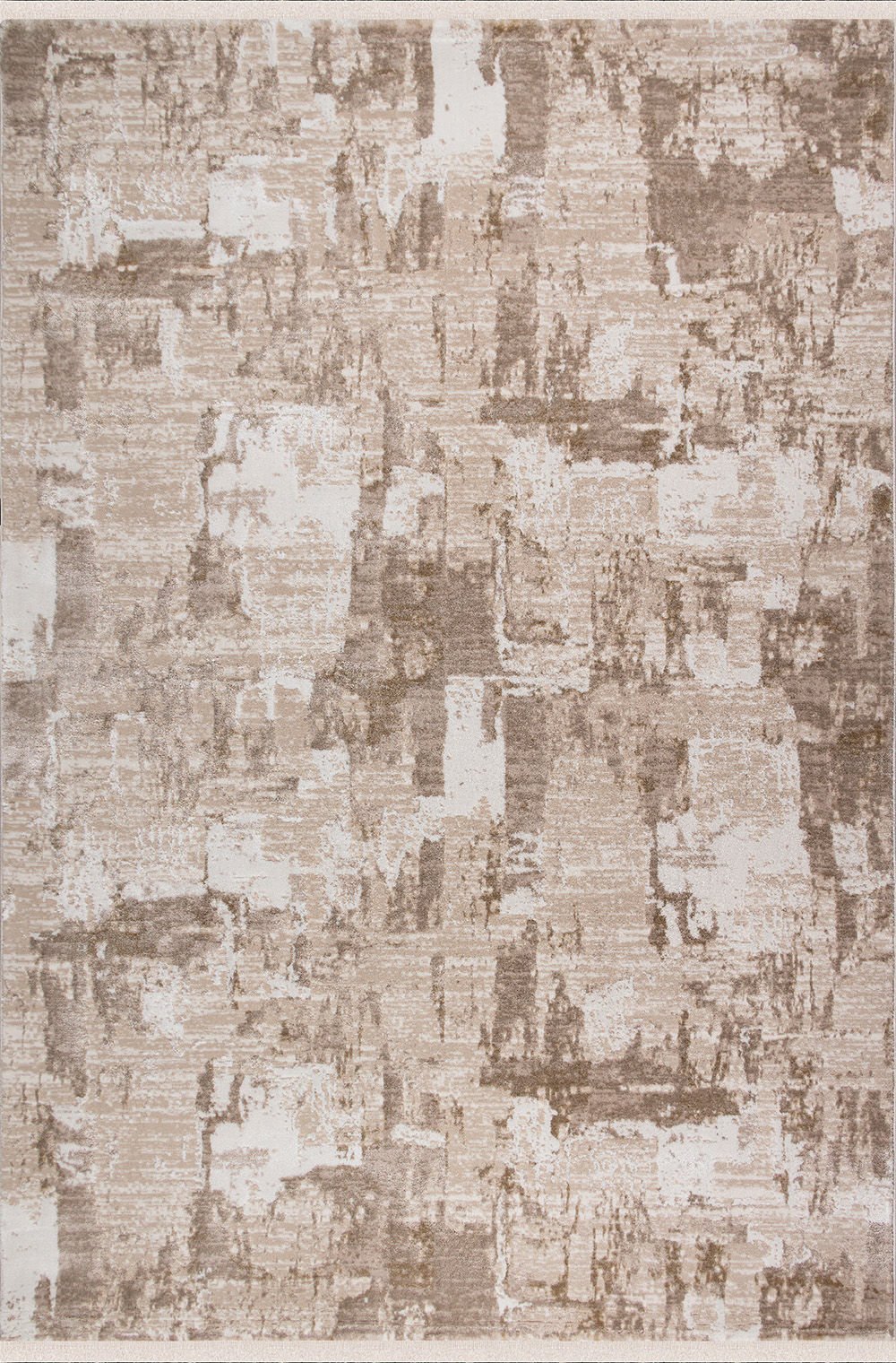 Sanat Halı Hera 3559 Bej Polyester Yüksek Kaliteli Modern Halı