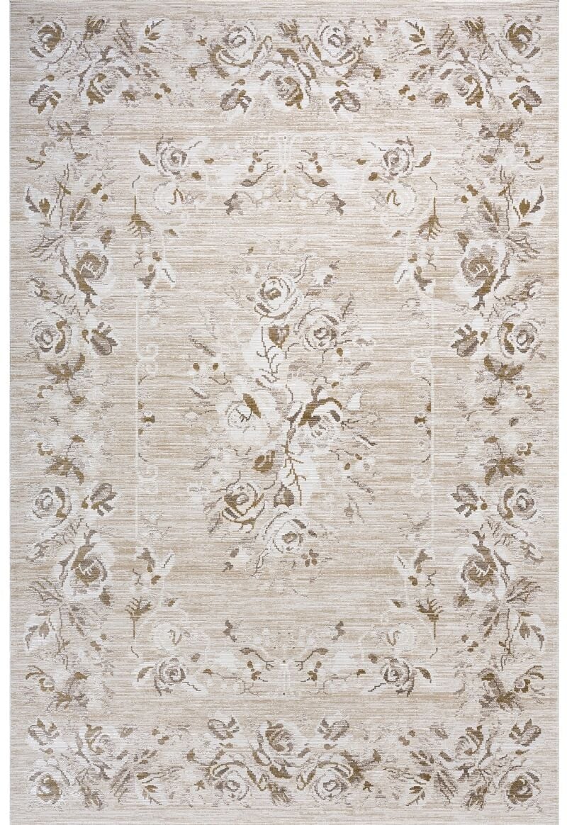 Elexus Halı Woolly 4124 Krem