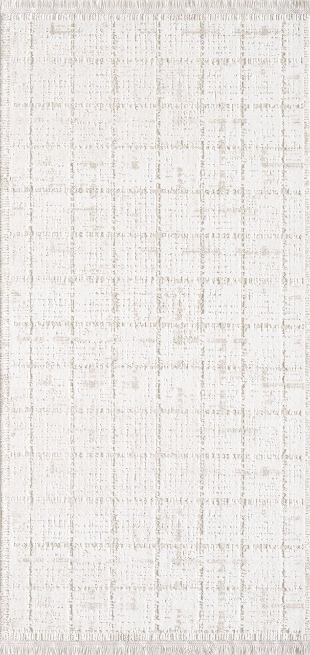 Artemis Halı Samoa 2377B Krem Akrilik Modern Oturma Odası ve Salon Halısı