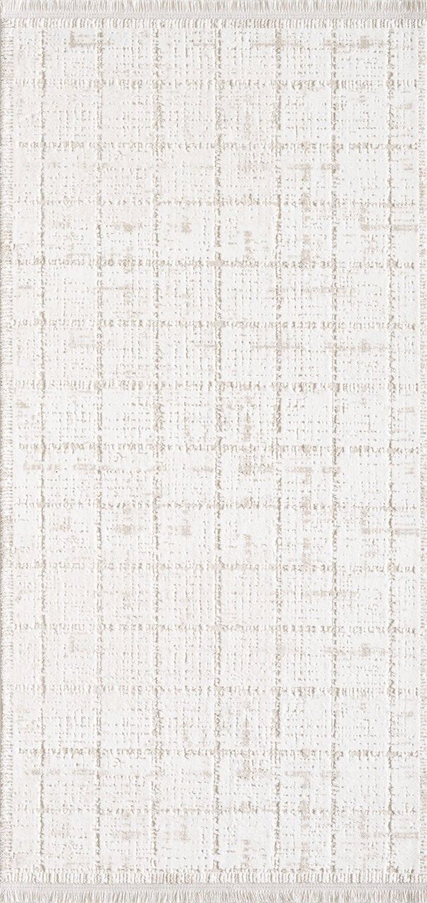 Artemis Halı Samoa 2377B Krem Akrilik Modern Oturma Odası ve Salon Halısı