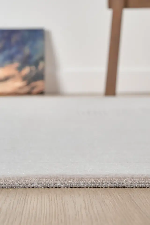 Seyran Halı Zen 7005 Kemik Akrilik Bambu İplik Yüksek Kaliteli Modern Halı